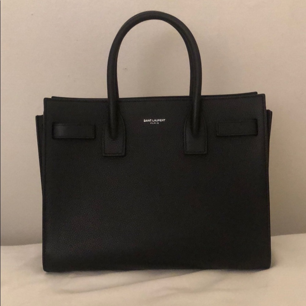 YSL Saint Laurent Baby Sac de Jour (BLACK)